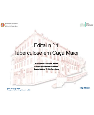 Novas Regras Higio-sanitárias para a Caça Maior (DGAV, 2011)