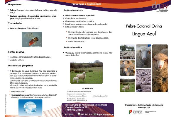 Língua Azul / Febre Catarral Ovina (DGAV)