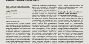 Tuberculose animal: diagnóstico, epidemiologia, investigação ... Imagem 1